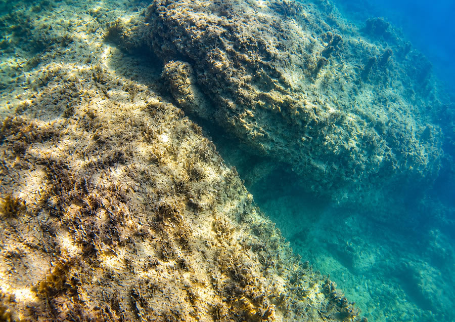 Xatt l-Aħmar E1 shore dive entry point