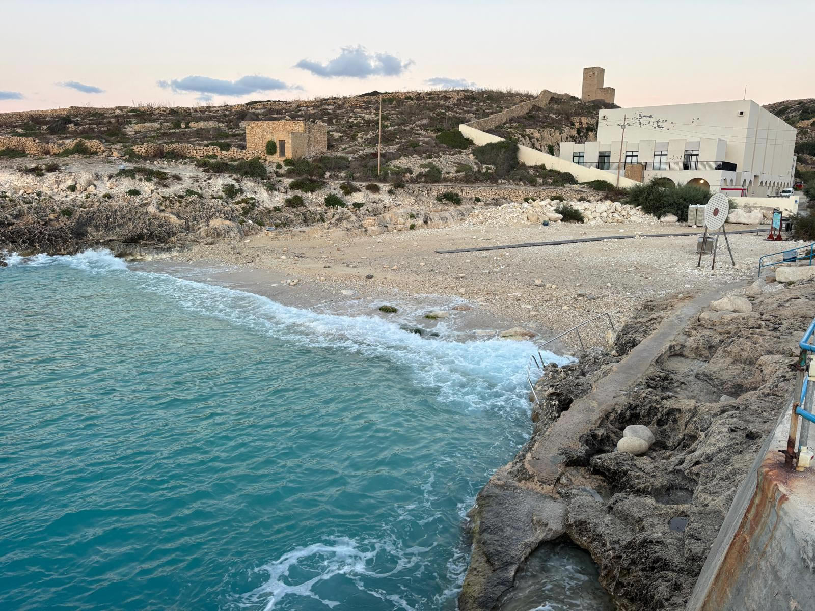Coastline at Hondoq Beach, Gozo
