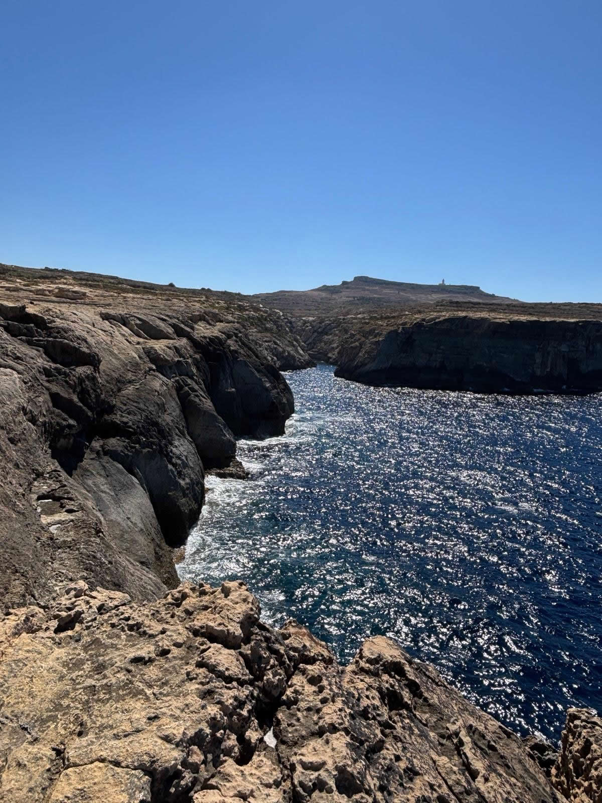 Wied il-Għasri coastal inlet